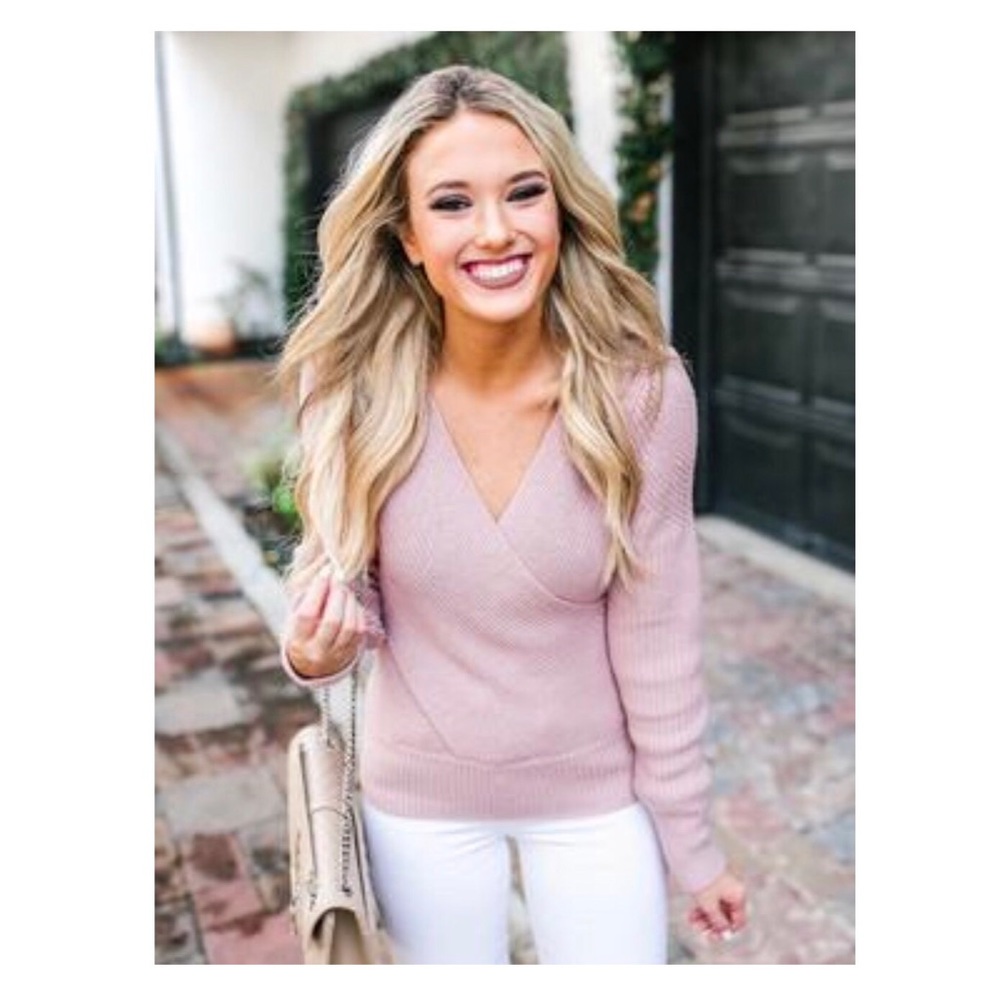 Blush Date Night Sweater